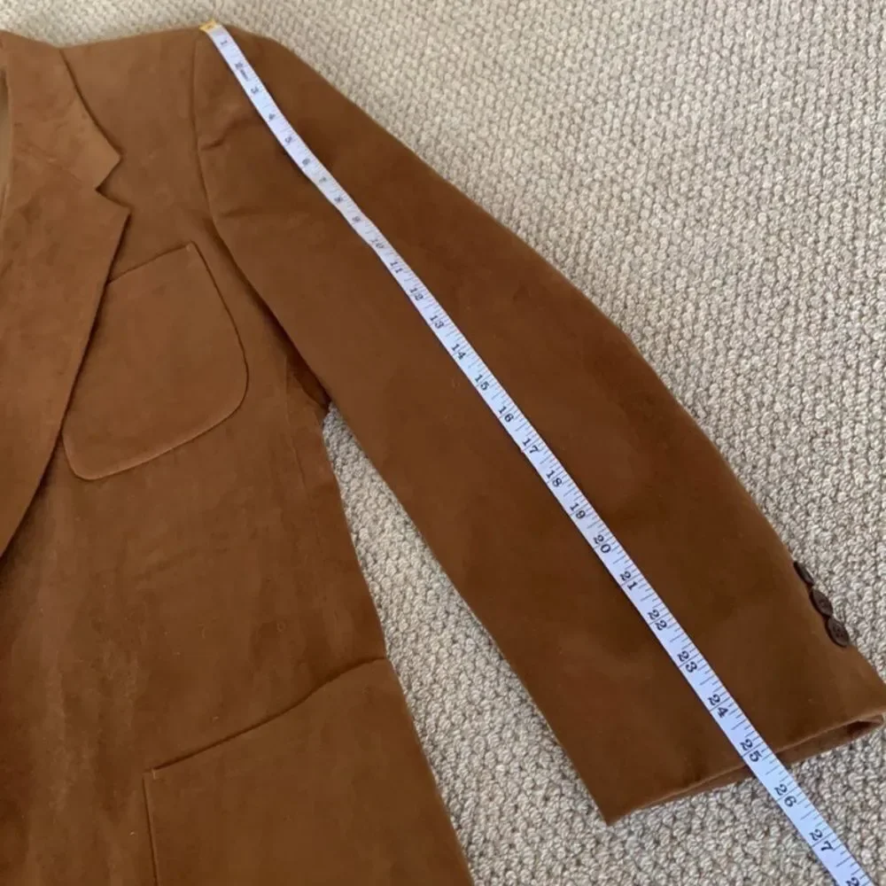 NOT FOR SALE—————-CHAMISTE Tan Sport Coat Blazer Classic Design Fully Lined